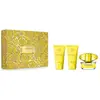 Image de Versace, Set cadeau beauté, Yellow Diamond Christmas 2024 Eau de Toilette / BShower Gel / Body Lotion (Coffret de parfum)