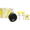 Image de Versace, Set cadeau beauté, Yellow Diamond Eau De Toilette Spray 90ml Set 4 Artikel (Coffret de parfum)