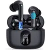 Image de Ecouteurs Bluetooth Sans Fil, Oreillettes Bluetooth 5.3 avec HiFi Stéréo e 2 Réduction de Bruit Mic, Ecouteurs avec Écran LCD 40h Durée de Lecture, Contrôle Tactile IP7 Etanche Sport Écouteur iOS Android