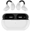 Image de Écouteurs sans fil bluetooth oreillettes TWS étanches à Conduction osseuse,avec boîtier de charge et BT 2023, nouveauté 5.3 Blanc + Noir