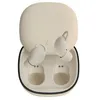 Image de Mini écouteurs sans fil Pro-x999 pour dormir et voyager, antibruit, boîte coulissante Beige