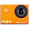 Image de Midland H3+ Dashcam Angle de vue horizontal max.=120° Batterie, WLAN (Écran intégré, WiFi, Full HD), Dashcam, Orange