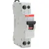 Image de ABB, Disjoncteur, SN201 MCB Disjoncteur de type C, pôle 1P+N 2A 230V, pouvoir de coupure 4,5 kA Rail DIN-M