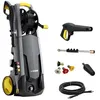Image de Nettoyeur haute pression à eau froide 2100 W 140 bar débit 400 L/h avec accessoires PASCAL