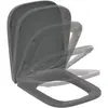 Image de Ideal Standard, Abattant WC, IDS WC-Sitz i.life B Wrapover Softclosing grau