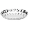 Image de Moule à tarte en inox 28 cm - Steel Pan - Argent / Métallique - Acier Inoxydable (inox)