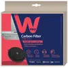 Image de Whirlpool C00384670 FILTRE OCULAIRE ACTIF, Filtre pour hotte, Noir