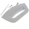 Image de Poignée de hublot blanche c00507932 c00287785 - lave-linge
