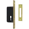 Image de Serrure monopoint à larder axe à 40mm pêne dormant têtière laiton - CISA - CIS5231040
