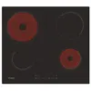 Image de CANDY CH64CCB Plaque de cuisson vitrocéramique - 4 zones - 6500 W - L 56 x P 49 cm - Noir
