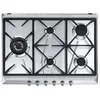 Image de Plaque gaz Smeg SRV 575 GH 5 INOX