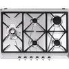 Image de Smeg SE775GH5 - Table de cuisson au gaz - 5 plaques de cuisson - Niche - largeur : 56 cm - profondeur : 47.8 cm - acier inoxydable