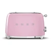 Image de Grille Pain Smeg Tsf01pkeu Rose