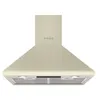 Image de Smeg KSED65PE - Hotte - hotte décorative - largeur : 60 cm - profondeur : 50 cm - extraction et recirculation (avec kit de recirculation supplémentaire) - crème
