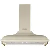 Image de Smeg Cortina KC19POE - Hotte - hotte décorative - largeur : 89.5 cm - profondeur : 52 cm - evacuation - crème