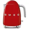 Image de Smeg Style rétro des années 50, Bouilloire électrique, Rouge