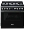 Image de SMEG Piano de cuisson CPF9GPBL