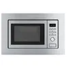 Image de Smeg Classica FMI017X - Four micro-ondes grill - encastrable - 17 litres - 700 Watt - acier inoxydable
