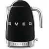 Image de Smeg 50's Retro Style avec contrôle de la température, Bouilloire électrique, Noir