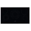 Image de Smeg SE395ETB - Vitrocéramique - 5 plaques de cuisson - Niche - largeur : 85 cm - profondeur : 49 cm bord incliné - noir
