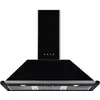 Image de Smeg Victoria KT100BLE - Hotte - hotte décorative - largeur : 100 cm - profondeur : 53.2 cm - extraction et recirculation (avec kit de recirculation supplémentaire) - noir