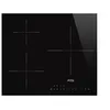 Image de Smeg SI5632D - Table de cuisson à induction - 3 plaques de cuisson - Niche - largeur : 56 cm - profondeur : 49 cm - noir