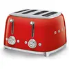 Image de Smeg 50's Style 4 tranches, Grille-pain, Rouge