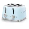 Image de Smeg Grille-pain 50' Style Tsf03pbeu 4 Fentes
