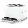 Image de Smeg 50's Style 4 tranches, Grille-pain, Blanc