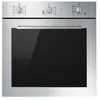 Image de Smeg Selezione SF64M3TVX - Four - encastrable - niche - largeur : 55.4 cm - profondeur : 56 cm - hauteur : 58.3 cm - avec système auto-nettoyant - classe A - acier inoxydable