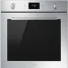 Image de Smeg Cucina SFP6401TVX1 - Four - encastrable - niche - largeur : 55.4 cm - profondeur : 56 cm - hauteur : 58.3 cm - avec système auto-nettoyant - classe A+ - acier inoxydable