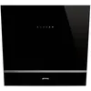 Image de Hotte décorative murale Smeg KV26N 2 W Noir