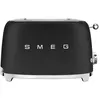 Image de Grille-pain Smeg TSF01 2 fentes Toaster Noir mat