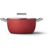 Image de Faitout Smeg Ckfc2411rdm Rouge Mat