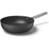 Image de Smeg CKFW3001BLM Wok Ø 30cm, noir, Poêle + casserole, Noir