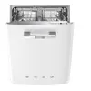 Image de Smeg 50's Style STFABWH3 - Lave-vaisselle - encastrable - Niche - largeur : 60 cm - profondeur : 57.5 cm - hauteur : 82 cm - blanc