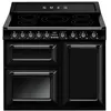 Image de Centre de cuisson ''Victoria'' 100 cm, 5 foyers induction avec boosters, 2 fours + 1 gril, nettoyage vapor clean, 1 kit rails telescopiques a sortie partielle