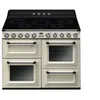 Image de Smeg Victoria TR4110IP2 - Cuisinière (four à deux étages) - pose libre - largeur : 110 cm - profondeur : 60 cm - hauteur : 90 cm - avec système auto-nettoyant - crème