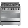 Image de Smeg Concerto BG91CTX2 - Cuisinière - pose libre - largeur : 90 cm - profondeur : 60 cm - avec système auto-nettoyant - inox