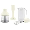 Image de Pack de 4 accessoires Smeg HBAC11CR pour mixeur plongeant Crème