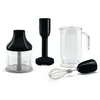Image de Smeg HBAC11BL Mixeur plongeant, accessoires noir, Mixeur plongeant, Noir