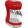 Image de Smeg Style rétro des années 50, Machines à expresso, Rouge