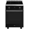 Image de Smeg Cuisine Vitrocéramique Avec Four C6ipblt2 Induction 60 Cm 4 Feux