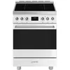 Image de Cuisiniere ''Sinfonia'', 60 cm, 4 foyers induction avec boosters, Fonction Eco-Logic, Four electrique multifonction, nettoyage pyrolyse, 70 l nets, programmateur electronique, afficheur tactile, porte froide 4 vitres, porte demontable, 5 niveaux de cuisso