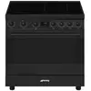 Image de Smeg Cuisine Vitrocéramique Avec Four C9imn2 Induction 90 Cm 5 Feux