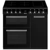 Image de Piano de cuisson induction Smeg CX93IMBL 90 cm Noir
