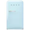 Image de Refrigerateur 1 porte, 122 L dont refrigerateur froid statique 105 L et congelateur **** froid statique 17 L, bac a legumes, eclairage LED, 35 dB(A) / B, classe D, prevoir un deport de porte, cote charnieres, de 25 cm pour l''ouverture