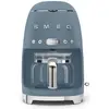 Image de Smeg Filterkaffeemaschine 50's Style, Cafetières à filtre, Gris, Argent, Bleu