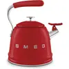 Image de Smeg WKF01RD fluitketel 2,3 l Rood, Roestvrijstaal, Bouilloire électrique, Rouge