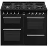 Image de Piano de cuisson Smeg CX113GMBL Noir